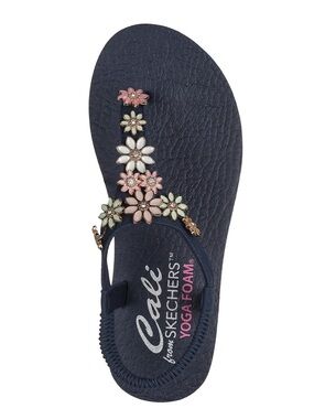 Skechers_Cali Meditation Embellished Thong Sandals -Happy Daisies